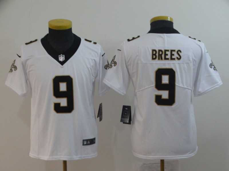 Youth Nike Saints 9 Drew Brees White Vapor Untouchable Limited Jersey,We sell and wholesale Youth Nike Saints 9 Drew Brees White Vapor Untouchable Limited Jersey on line form chian!